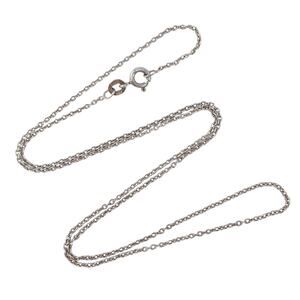 Vintage India AGI Cable Link Chain Necklace 18"